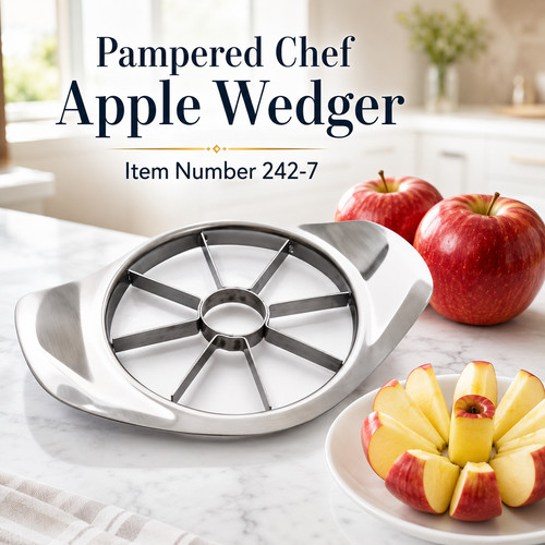 Pampered chef apple - apple, wedger